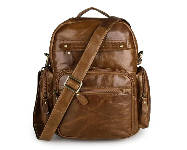 Многофункциональный женский рюкзак из натуральной воловьей кожи кожаный