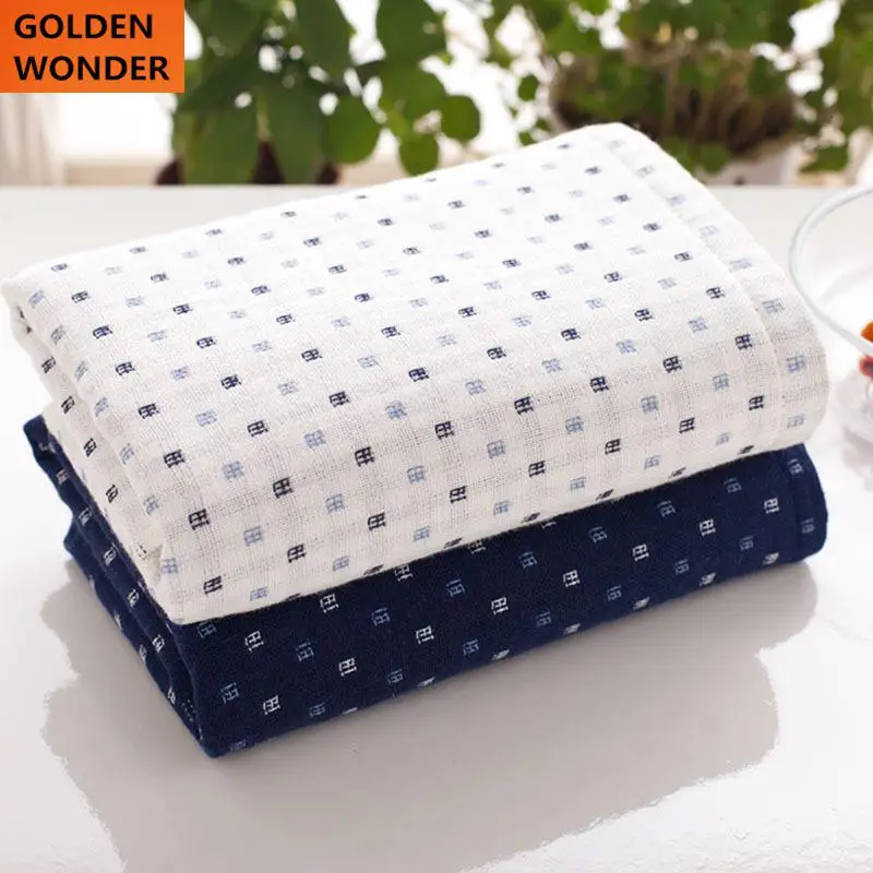 Двухслойная газовая тряпка для ванной комнаты Спортивная недорогая Мочалка