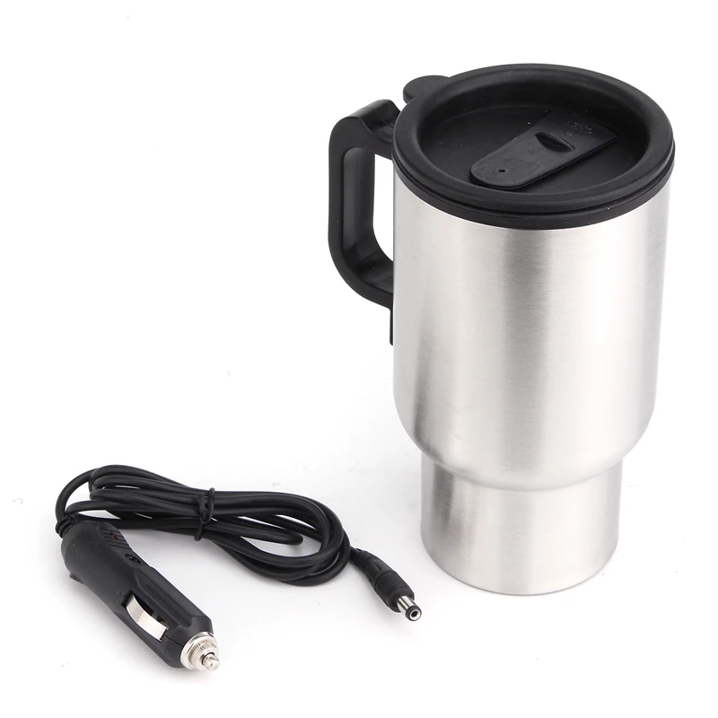 Дорожный чайник из нержавеющей стали 12 В 450 мл|motor heater|12v car heatercar heater |