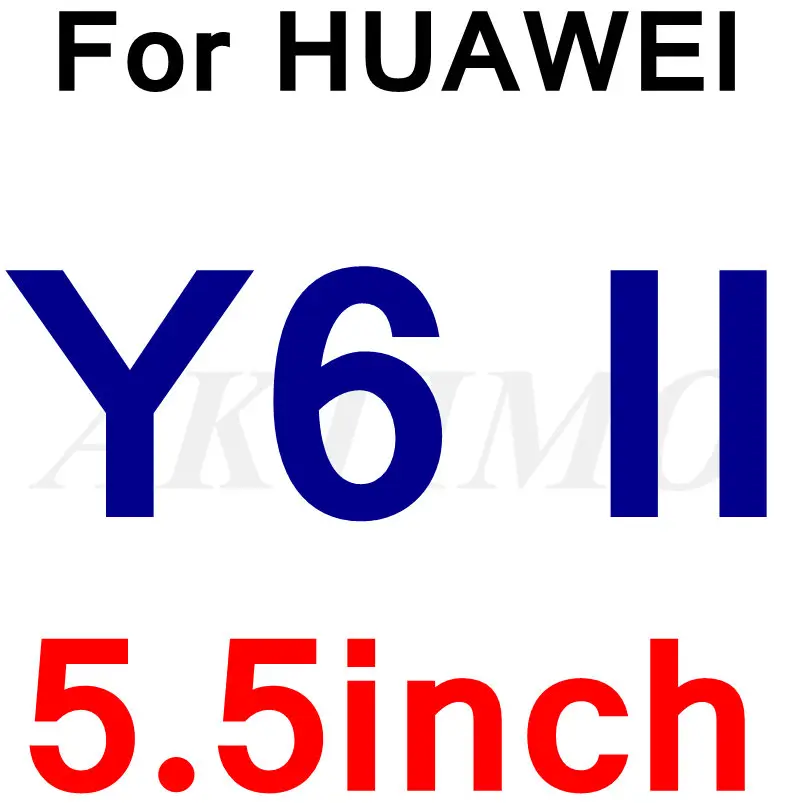 9H Премиум Закаленное стекло для huawei Honor 5A Y6 II Compact 6A Y6 Y7 Защитная пленка для экрана для Honor 5A LYO-L21 5," Чехол - Цвет: Y6 II 5.5