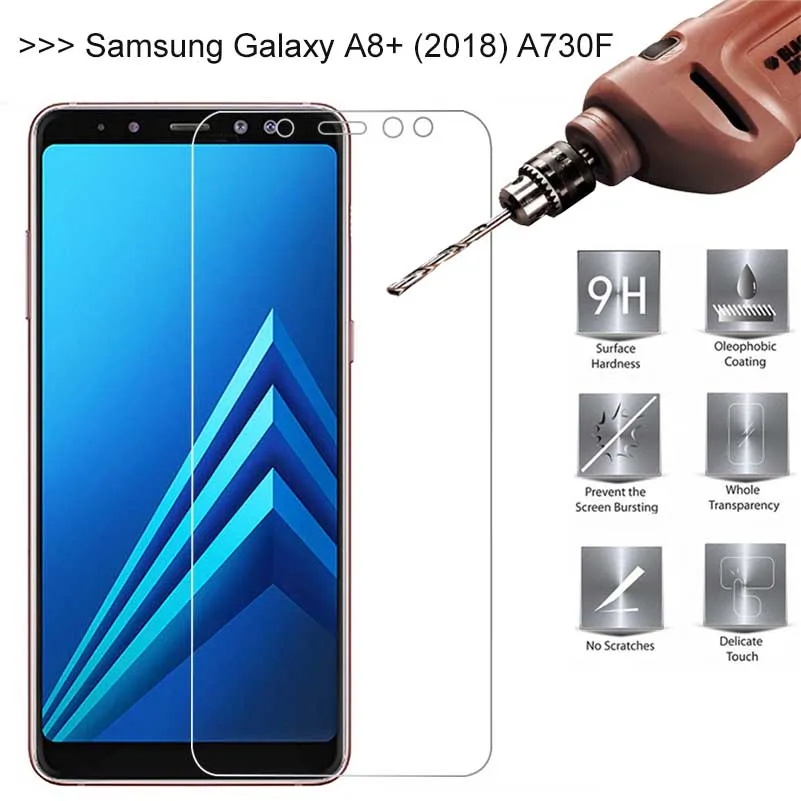 GXE 9H закаленное стекло для Samsung Galaxy A8 (2018) A530F Защитная пленка экрана + 2018 A730F|glass for