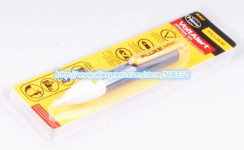 Fluke 2AC Бесконтактный Напряжение детектор метр тестер сенсорная ручка 90 1000V
