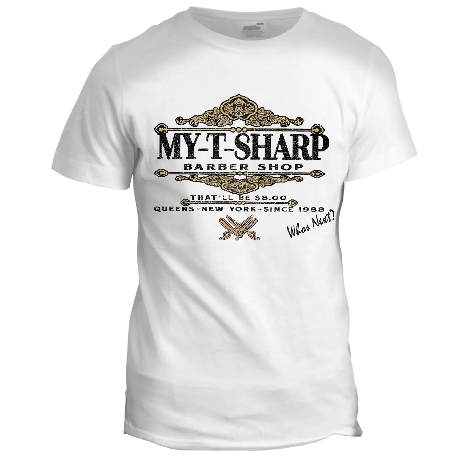 My T Sharp Barber Shop Inspired Coming to America Movie Film 90s Ретро футболка новые футболки Забавные