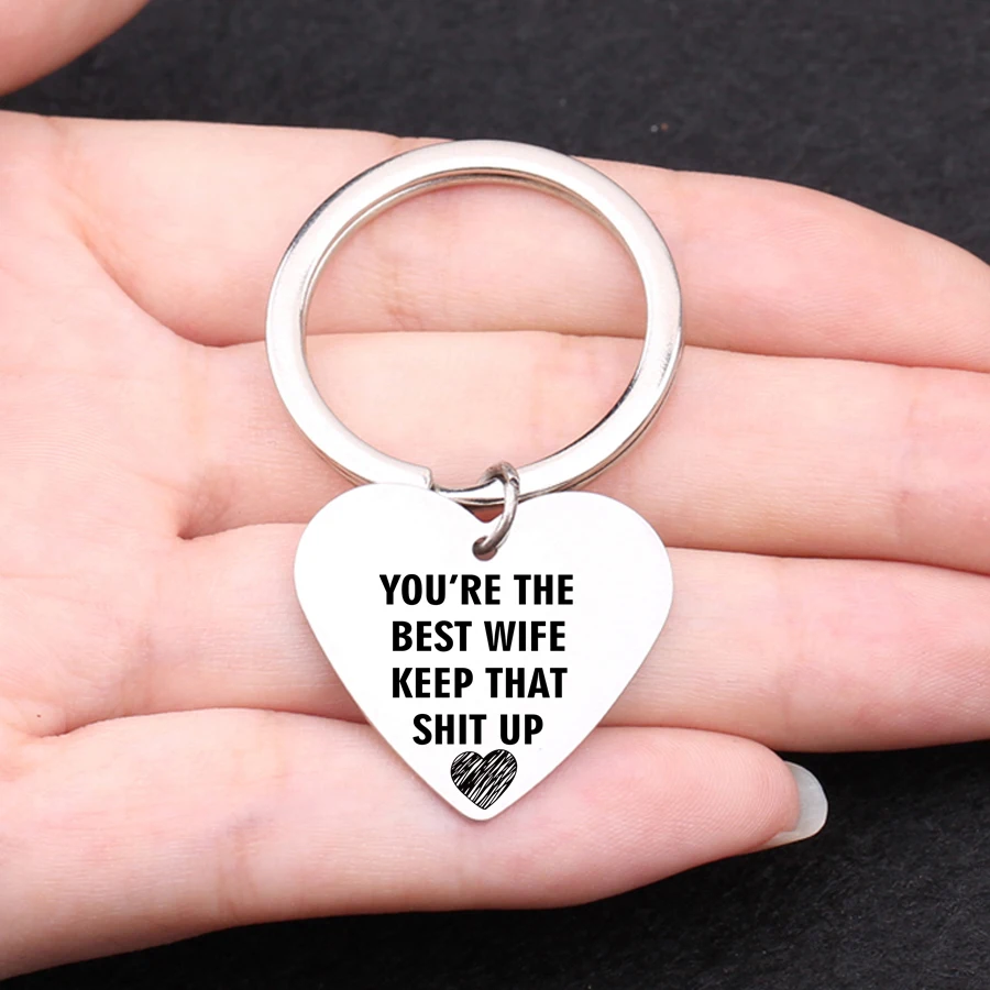Ювелирный брелок с гравировкой You Are The Best Woman Keep That подвеска в виде ключа из
