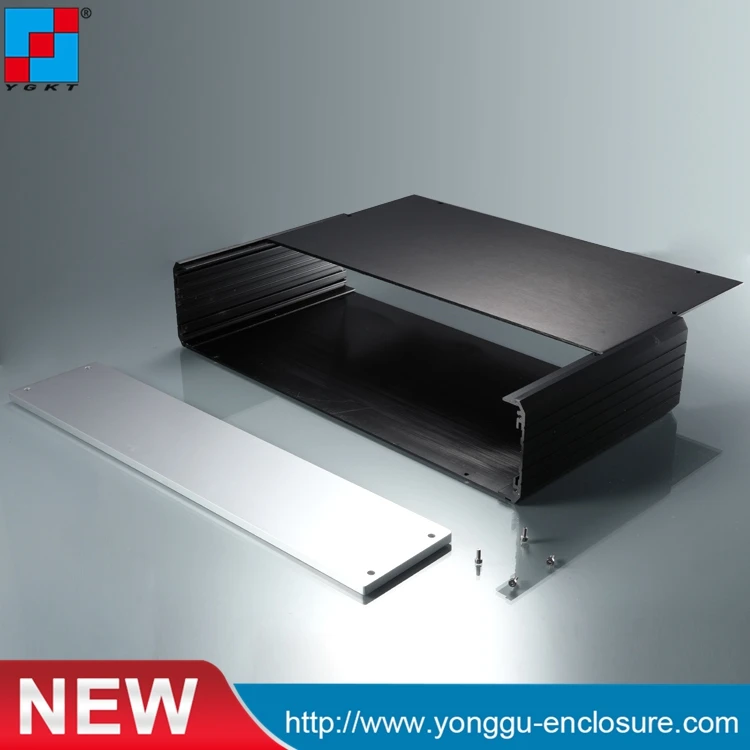Сетевой шкаф полностью алюминиевый корпус 2U соединитель провода pcb коробка