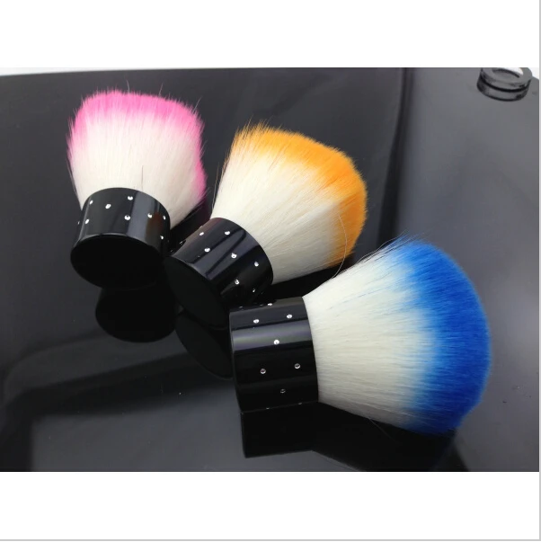 1 шт. кисть для маникюра розового синего и оранжевого цвета|gel nail brush|nail dust brushuv gel