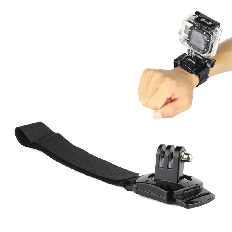Наручный ремешок на руку с поворотом 360 градусов адаптером для GoPro Hero 7/6/5/4/3/3 +/2/1 SJCAM