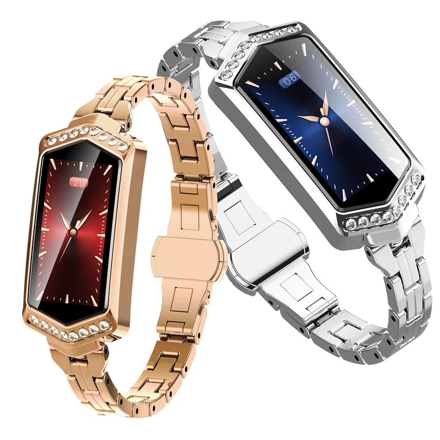 B78 смарт браслет для женщин фитнес часы трекер сердечного ритма Монитор