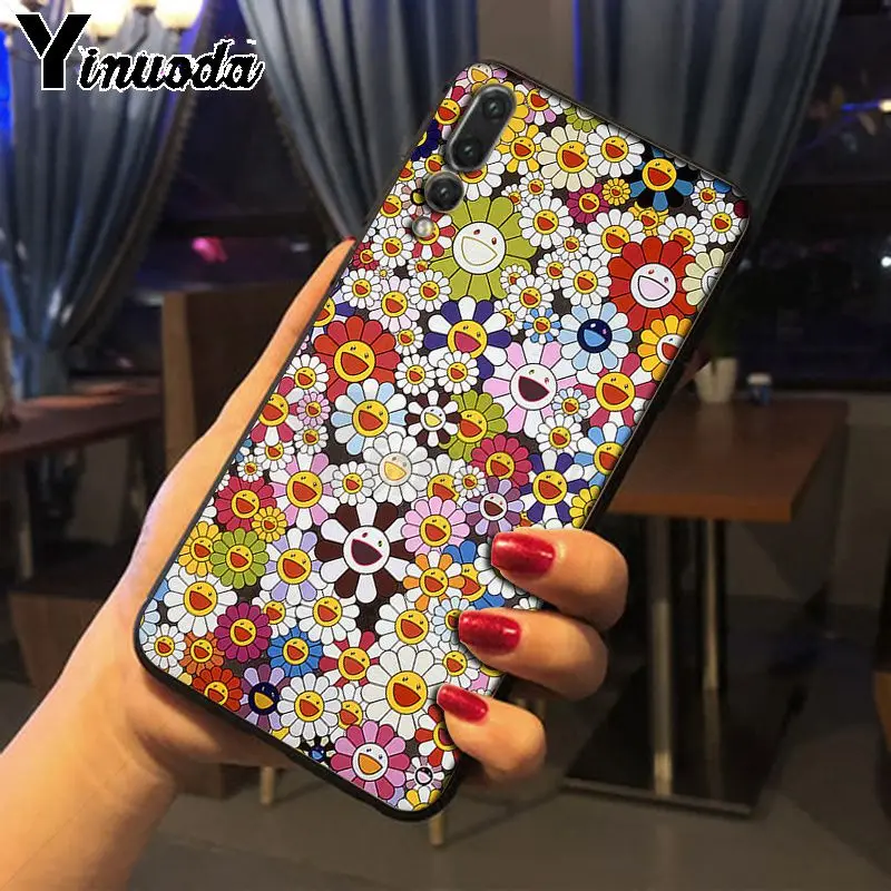 Yinuoda Мураками Такаши Подсолнух классный чехол для телефона Huawei P20pro mate10lite p9 p10plus