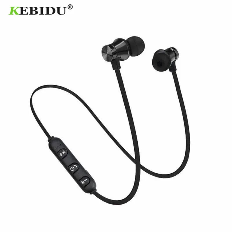 Магнитные Bluetooth-наушники Kebidu XT11 беспроводные наушники с микрофоном для iPhone Xiaomi