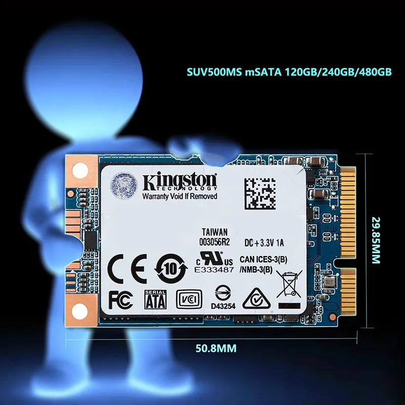 SSD накопитель Kingston MSATA 120/240/480/2 5 ГБ 1 ТБ 3 0 дюйма|Внутренние твердотельные