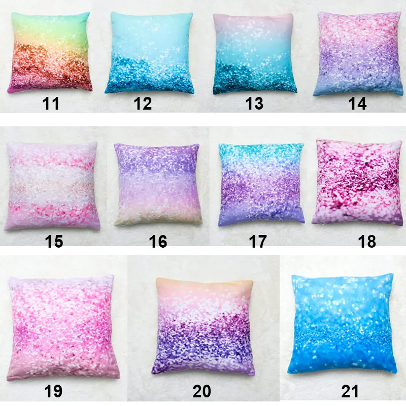 Наволочка для диванной подушки 45 х45 см яркий цвет украшение дома наволочка