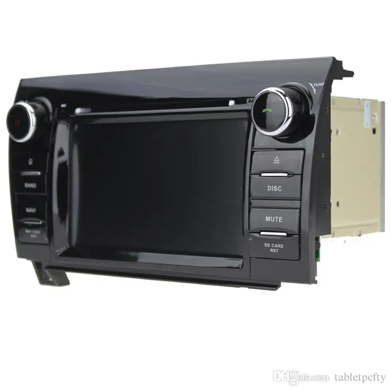 7 &quotавтомобильный DVD плеер с GPS (опционально) аудио Радио стерео USB/SD AUX BT/TV для TOYOTA