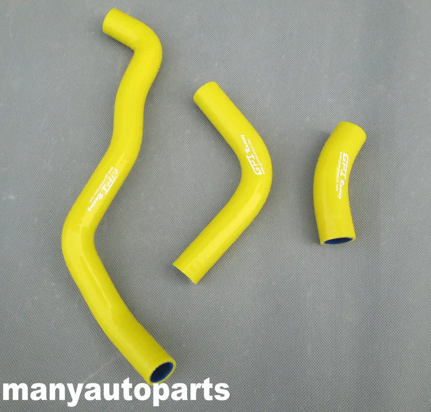 Силиконовый шланг радиатора желтый для Suzuki DRZ400 DRZ400S DRZ400SM 2002 2013 03 04 05 06 07 08 09 10 11