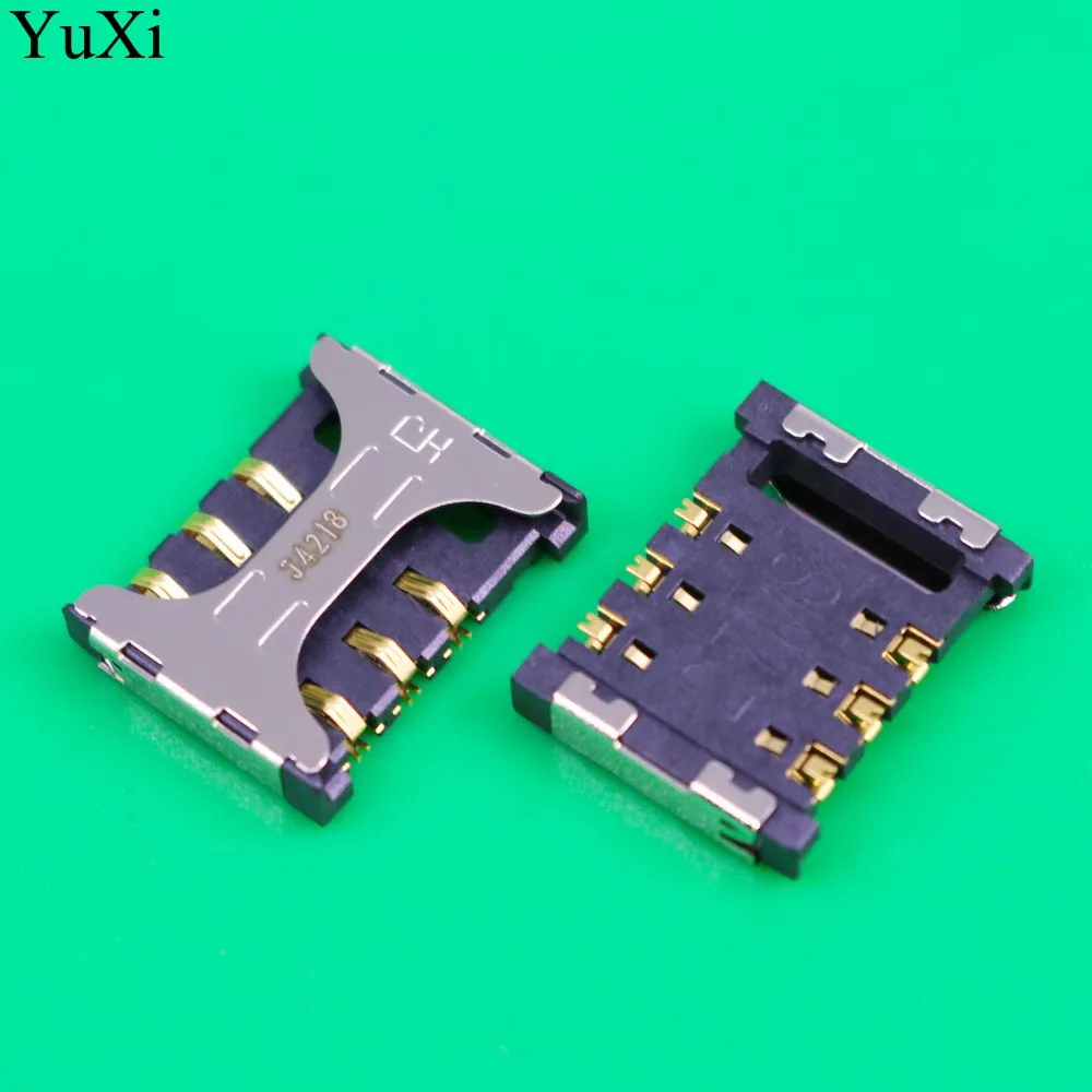 YuXi для Samsung Galaxy J7 j5 j3 j1 SM-G355H SIM p709/G5308W/G5306/G5309W лоток карт памяти Разъем | Мобильные