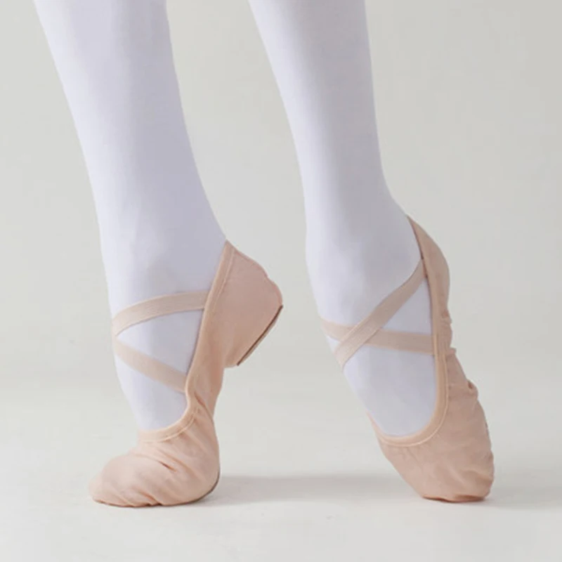 TIEJIAN/Танцевальная обувь из стрейчевой ткани Zapatos балетки для йоги взрослых