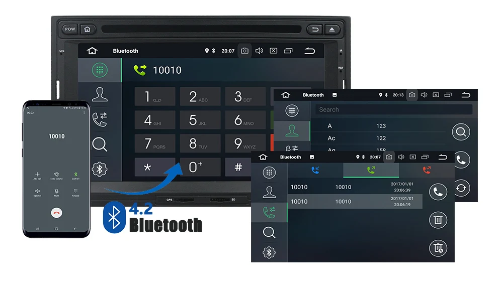 Belsee 4 Гб+ 64 ГБ Android 9,0 радио для peugeot 3008 5008 партнер 2010- автомобильный стерео gps блок Авторадио DVD плеер СБ Navi