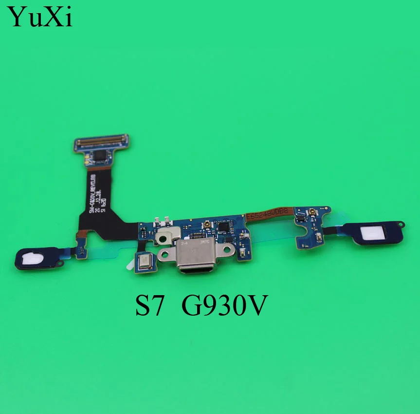 YuXi Новый для Samsung Galaxy S7 G9300 G930V G930F док станция разъем Micro USB зарядное устройство