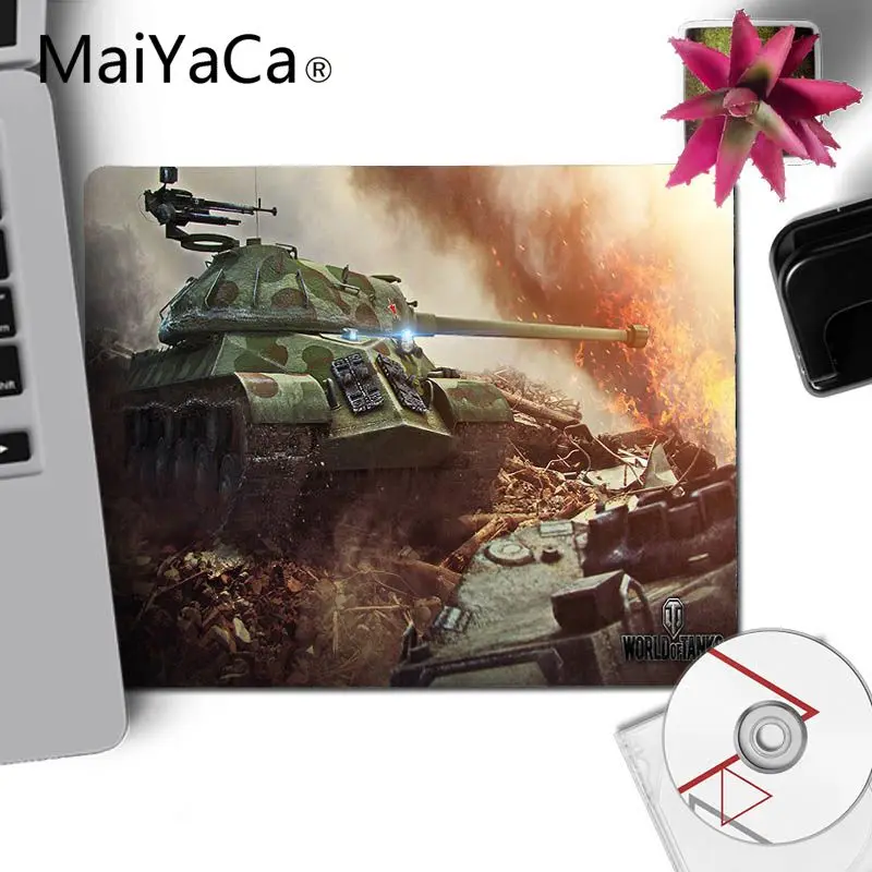 

MaiYaCa World Of Tanks Image HD small Mouse pad PC Computer mat Rubber PC Computer Gaming mouse pad anime mousepads