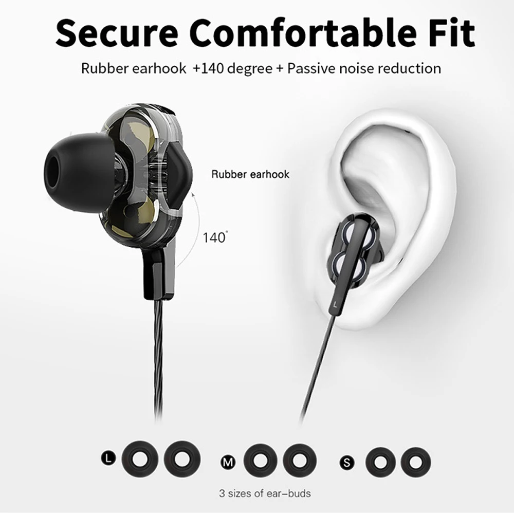 Langsdom LD4, Двойные стерео наушники, Bluetooth, беспроводная гарнитура, игровая, Спортивная, Шейная, наушники с микрофоном, наушники с шумоподавлением