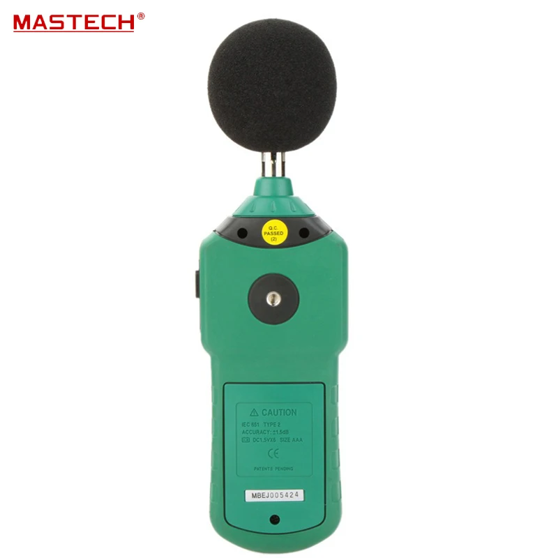 MS6702 30dB 130dB цифровой измеритель уровня звука с измерением температуры |