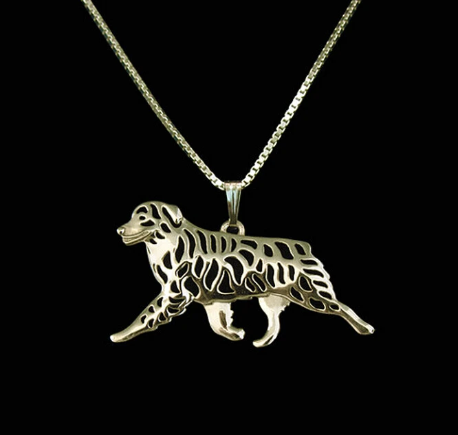 Оптовая продажа 12 шт./лот Австралийское ожерелье пастушка кулон собака ювелирные