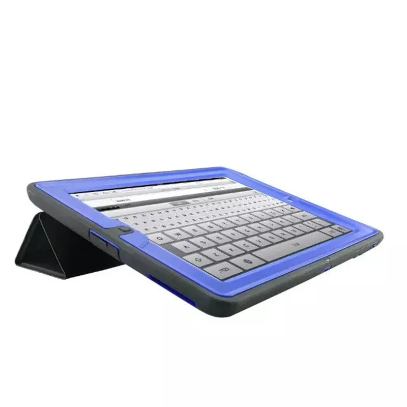 360 полный защитный чехол для apple ipad 2 3 4 9,7 дюймов дети Безопасный противоударный сверхмощный Твердый чехол из ТПУ Подставка для ipad 2/3/4