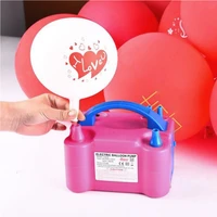 new high power electric balloon pump air balloon pump balloon inflator pump portable air blower two nozzle ac inflatable