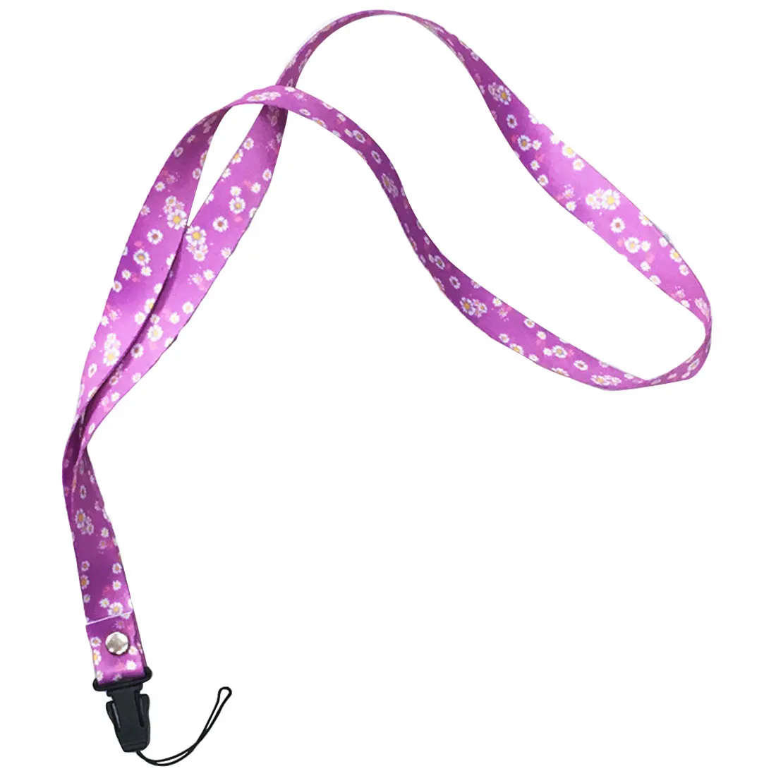 Floral 4 DIY висячая веревка Премиум ремешок на шею для ключей ID карты ТРЕНАЖЕРНЫЙ зал Мобильный телефон ремни USB держатель значка - Цвет: Floral 4