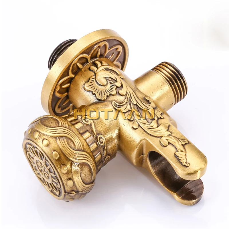 HOTAAN 2017 Бесплатная доставка античная латунь ручной Биде Спрей набор для душа Медь