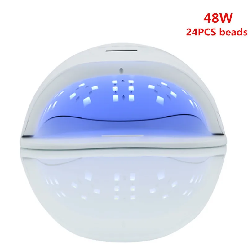 Новинка SUN5 Plus 48 Вт УФ светодиодная лампа для сушки ногтей Светодиодная двойная