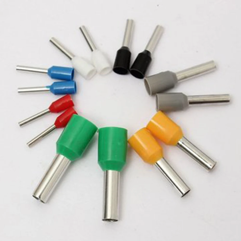 High Quality 600Pc Wire Copper Crimp Connector Insulated Terminals Set End Ferrule AWG22-10 Kit for Marine automobile | Обустройство