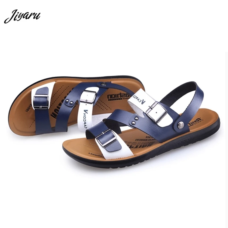 Мужские удобные сандалии гладиаторы летние пляжные шлепанцы для мальчиков