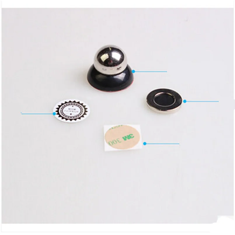 Universal 360 Degree rotation Car Cell Phone Magnetic Holder Dashboard Sticky Pad For mobile phone Smartphone Ball Mount Base | Автомобили