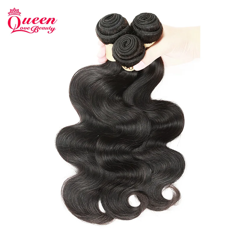 Cheap 3 Bundles Malaysian Hair Weave Suagar Body Wave Nature Black Color Extensions 7A Unprocessed Virgin Human Weft Crohet |