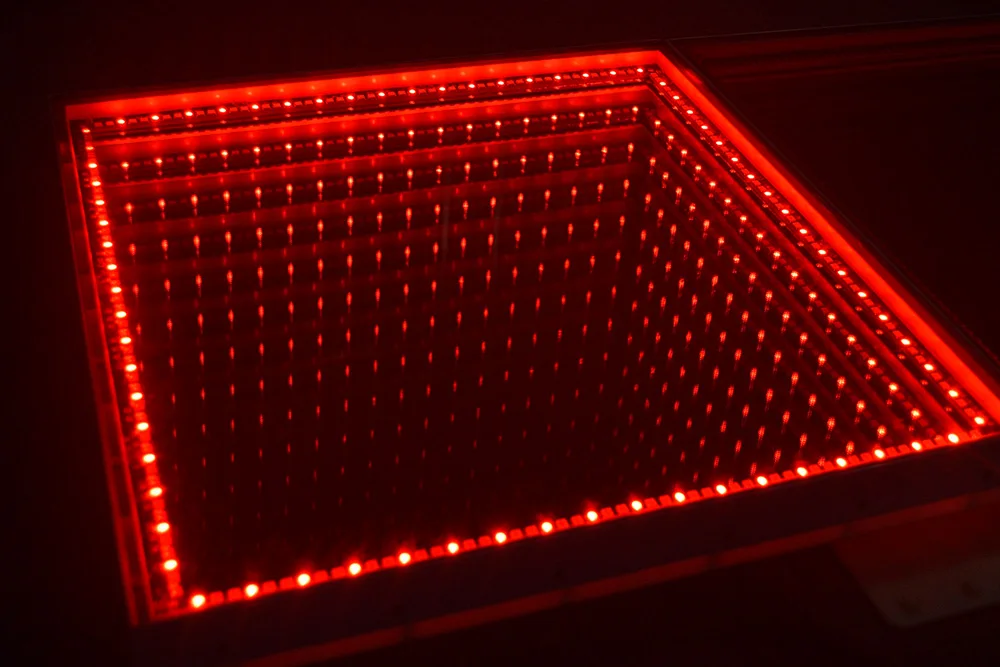 Imrex 50 см* 50 см 3D Туннель времени RGB светодиодный светильник танцпол Свадебный DJ диско ночной клуб светильник