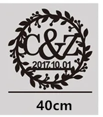 Индивидуальный Свадебный знак черный акрил индивидуальное имя невесты и девушки