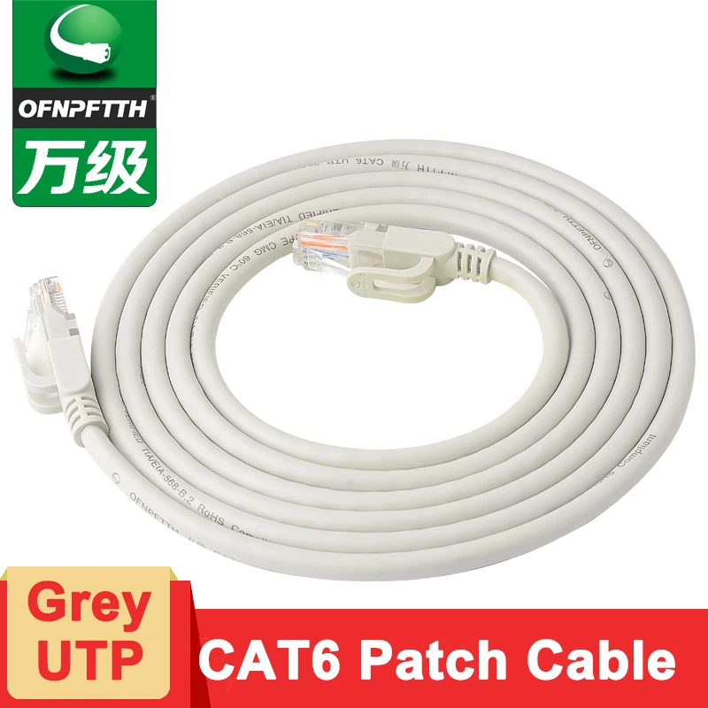 OFNPFTTH UTP Cable RJ45 8P8C Gold-plated Contact 1m CAT6 Patch | PC Hardware Cables &amp Adapters