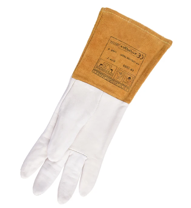 Перчатки для дуговой сварки из козьей кожи TIG MIG|glove packing|gloves motoglove welding |