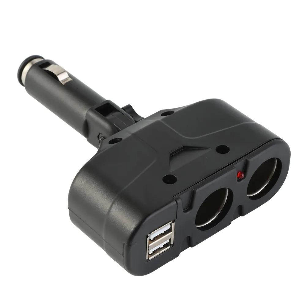 Двойной зарядное устройство USB автомобильного прикуривателя универсальное быстрое автомобильное зарядное устройство мощный автомобильный адаптер для iphone6 7 Sumsung Xiaomi