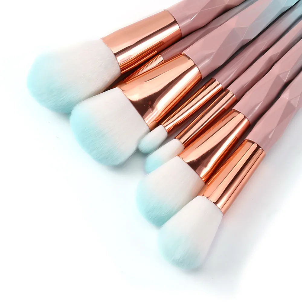 Набор кистей для макияжа 7 шт. Профессиональный набор основы бровей подводки глаз