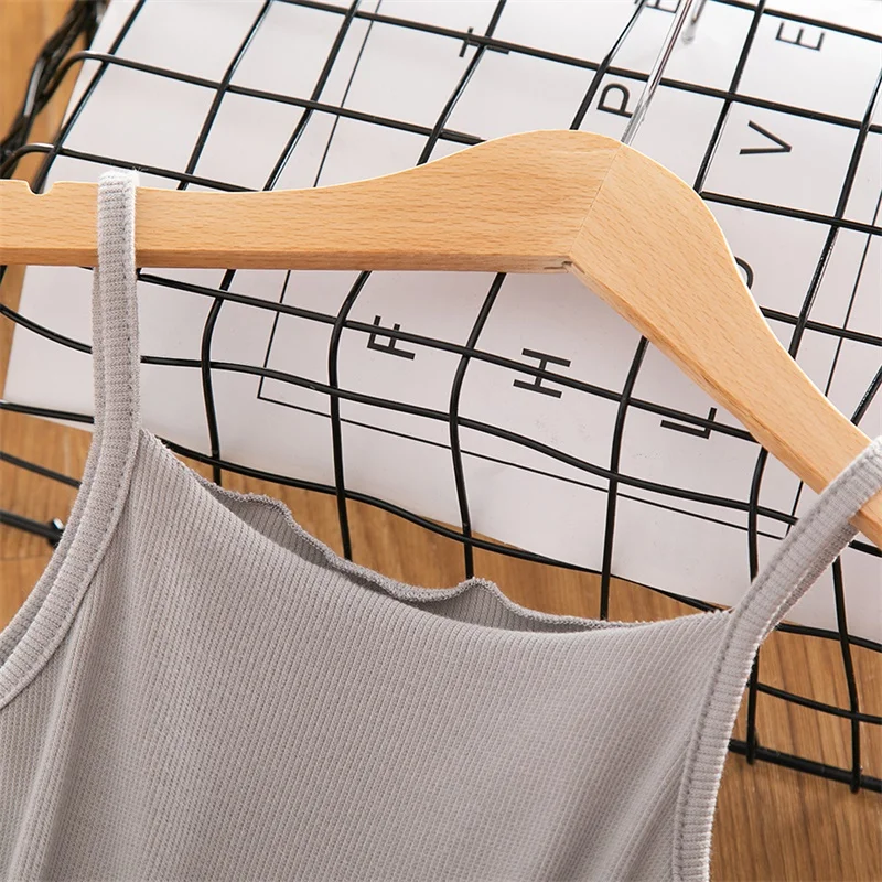 Girls Summer Dress Casual Style Baby Girl Clothes Children Cotton A-line Birthday Party Princess Mesh Vest Ballet Tutu Dresses | Детская