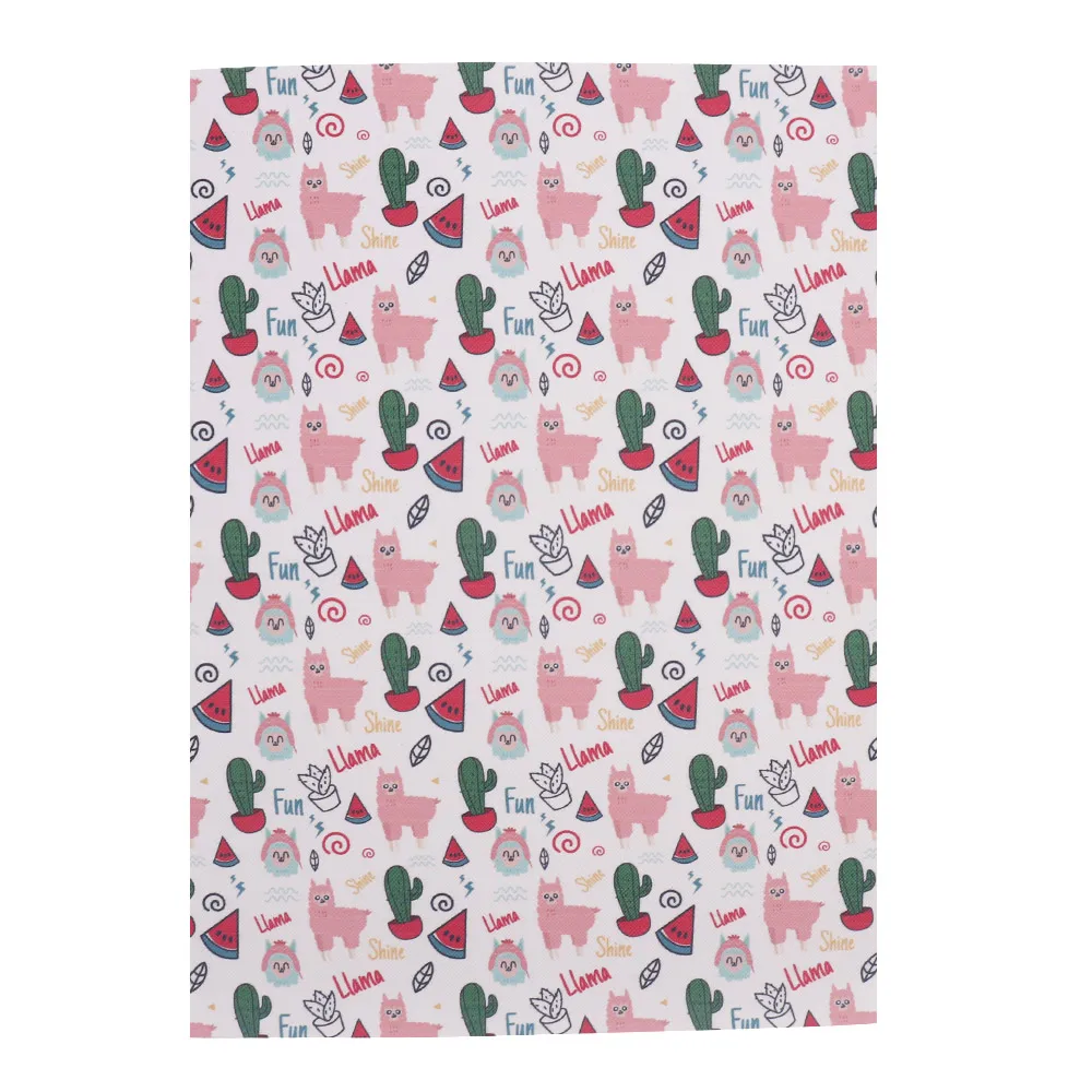 Простыня из синтетической кожи с принтом единорога 22 х30 см | Дом и сад