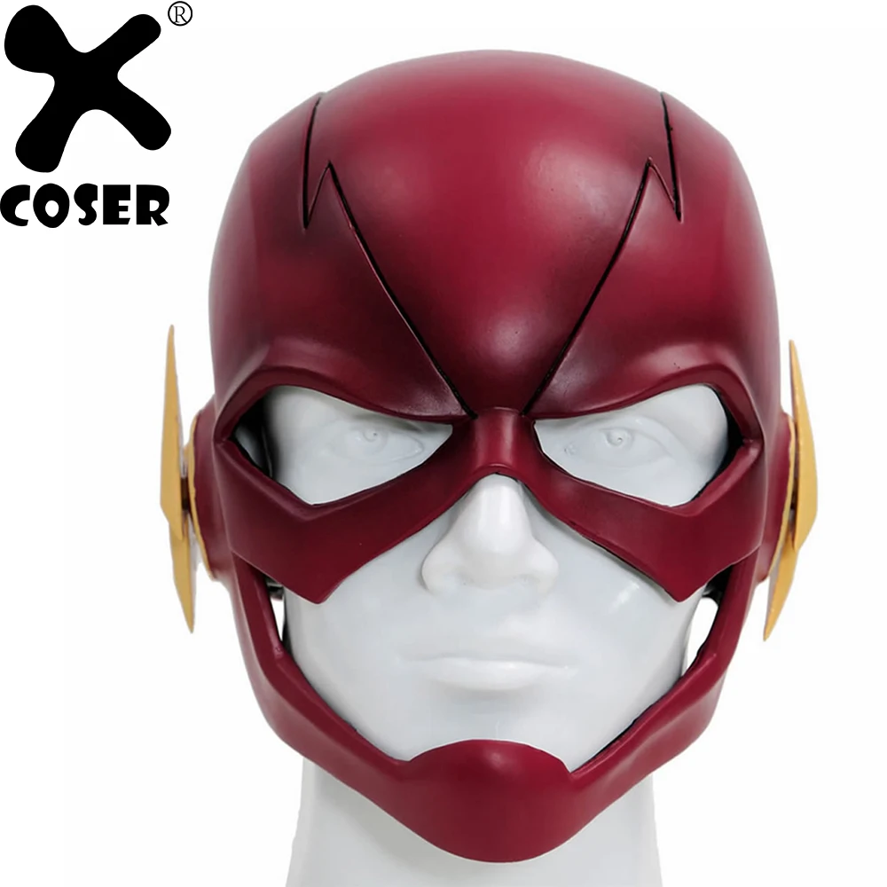 XCOSER светящаяся маска реквизит для косплея люкс ПВХ полный головной шлем маски