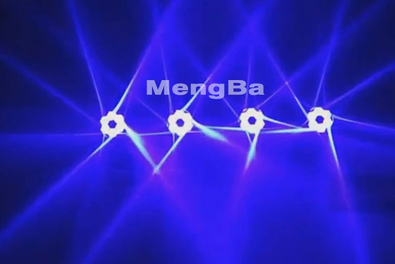 MengBa 6x15 Вт RGBW 4 в 1 светодиодный мини пчелиный глаз луч света DMX512 светодиодный движущийся головной свет DJ/Fest/дома/шоу/бар/этап/вечерние свет