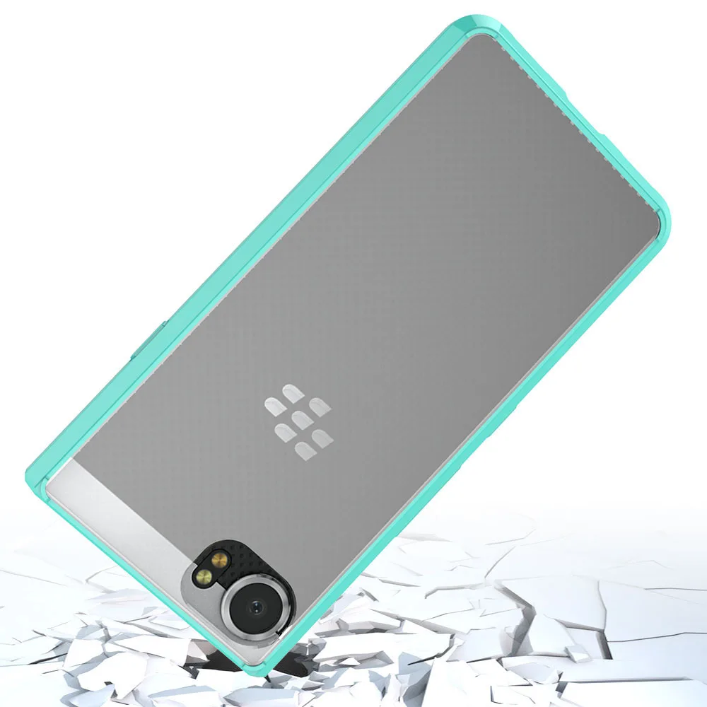 Для Blackberry Keyone ультра тонкий ТПУ акриловый жесткий чехол прозрачный кристально