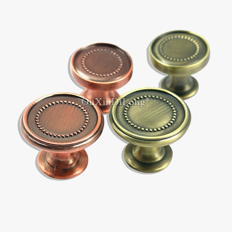 Ретро Винтаж 1 шт. Европейский кухонный шкаф дверные ручки для комода или шкафа с