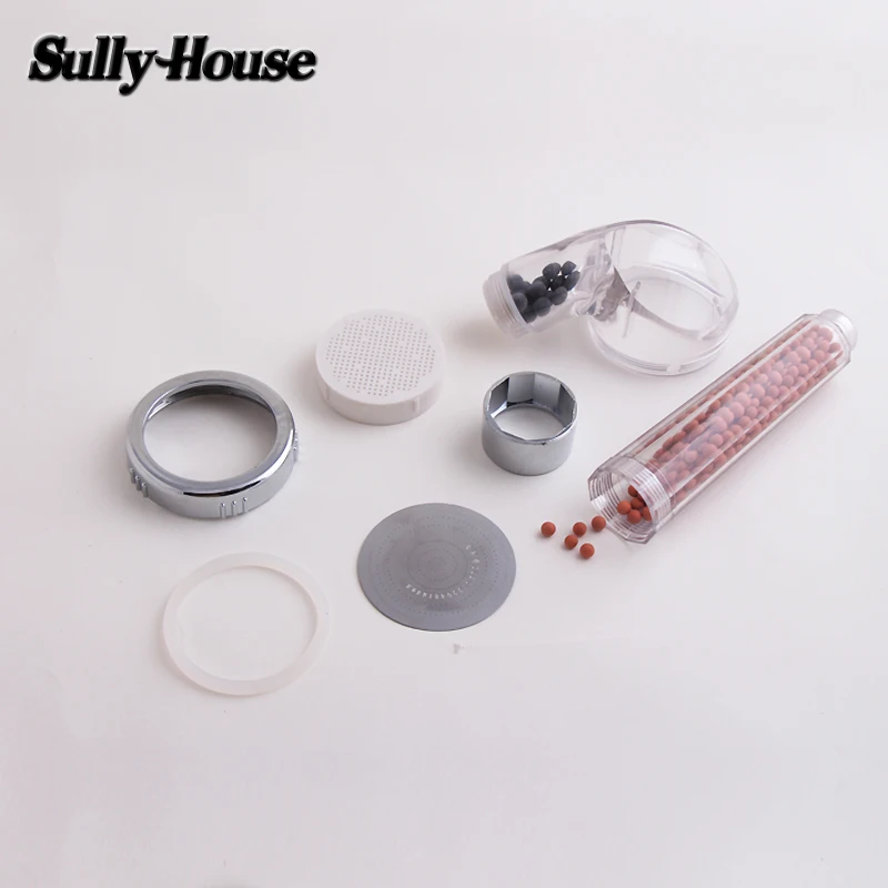 Sully House ABS минеральная душевая головка ванная комната Chuveiro душ от дождя Pomme de Douche со