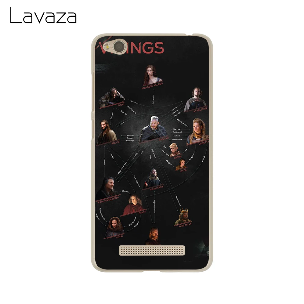 Lavaza Рагнар Лодброк Викинги чехол для Xiaomi Redmi S2 6 Pro 6A 5 5A 4X 4A Note 7 4 4X3