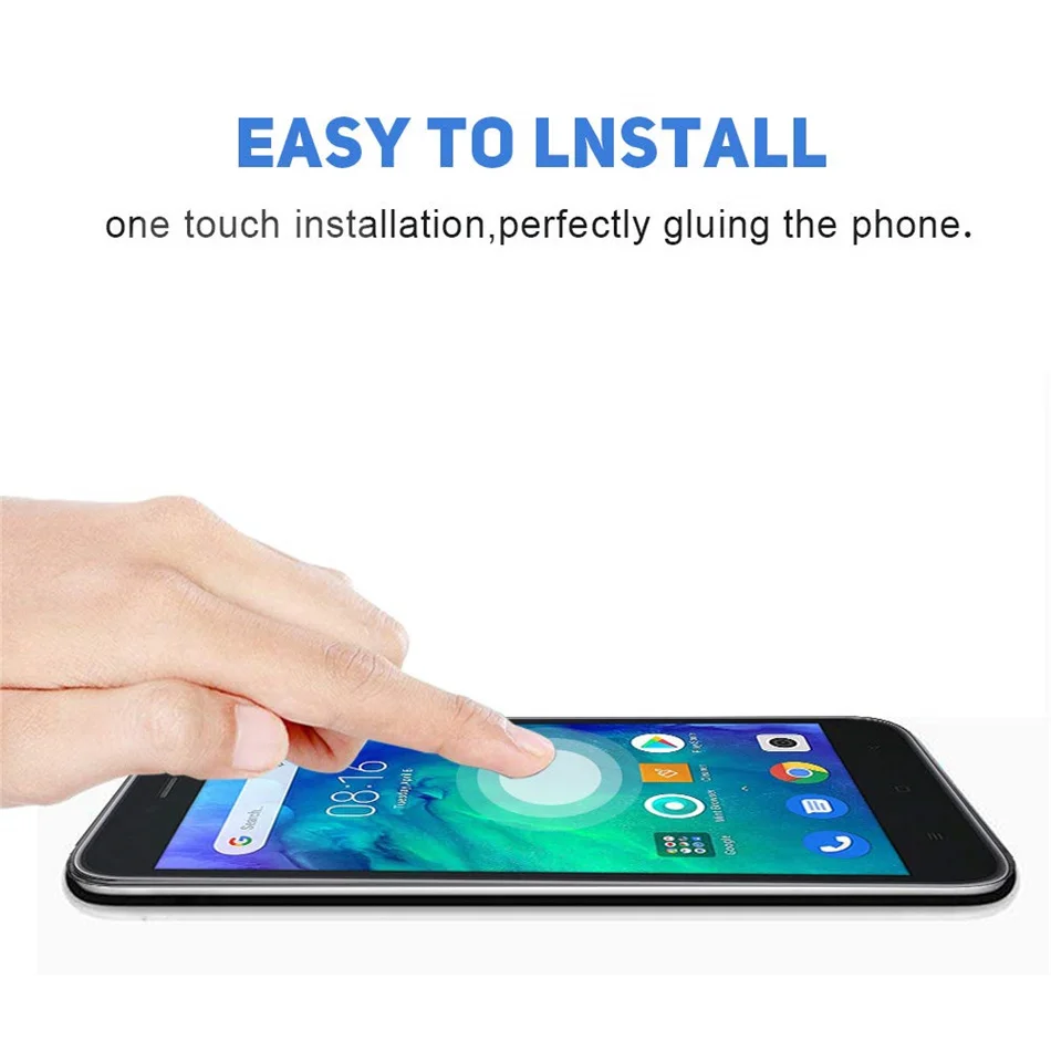 Для Xiaomi Redmi Go закаленное стекло Полное покрытие экрана протектор для Xiaomi Xiomi Redmi Go защитная пленка(2 шт